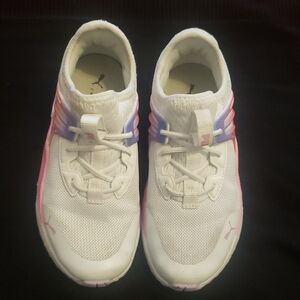 PUMA PACER FUTURE SUNSET SKY  SNEAKERS. Girls 'Big Kid' Size 1
